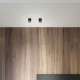 Faretto da soffitto a led struttura in alluminio e diffusore in acrilico slim