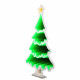 Alberello di natale grande da interno con 306 led