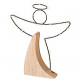 Decorazione LED angelo in legno compensato