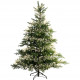 Luci per albero di natale 960 LED con cavo argento