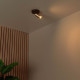 Faretto da soffitto dimmerabile e orientabile in alluminio