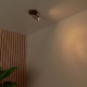 Faretto da soffitto dimmerabile e orientabile in alluminio