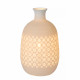 Lampada da tavolo in porcellana traforata moderna a forma di vaso piccola