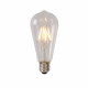 Lampadina con filamento - Ø 6,4 cm - LED Dim. - E27 - 1x7W 2700K