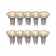 Set di 10 Lampadine LED - Ø 5 cm - LED - GU10 - 10x5W 2700K