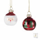 Set 6 pallina di natale per albero