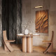Applique a LED per esposizione montatura in metallo in stile moderno