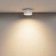 Faretto da soffitto in alluminio con diffusore a led dal design moderno