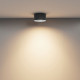 Faretto da soffitto in alluminio con diffusore a led dal design moderno