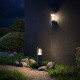 Lampione da giardino moderno con diffusore a LED