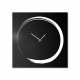 Orologio da parete ultra minimalista in metallo senza numeri "S-ENSO"