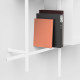 Libreria da parete tubolare piccola di design moderno e minimalista