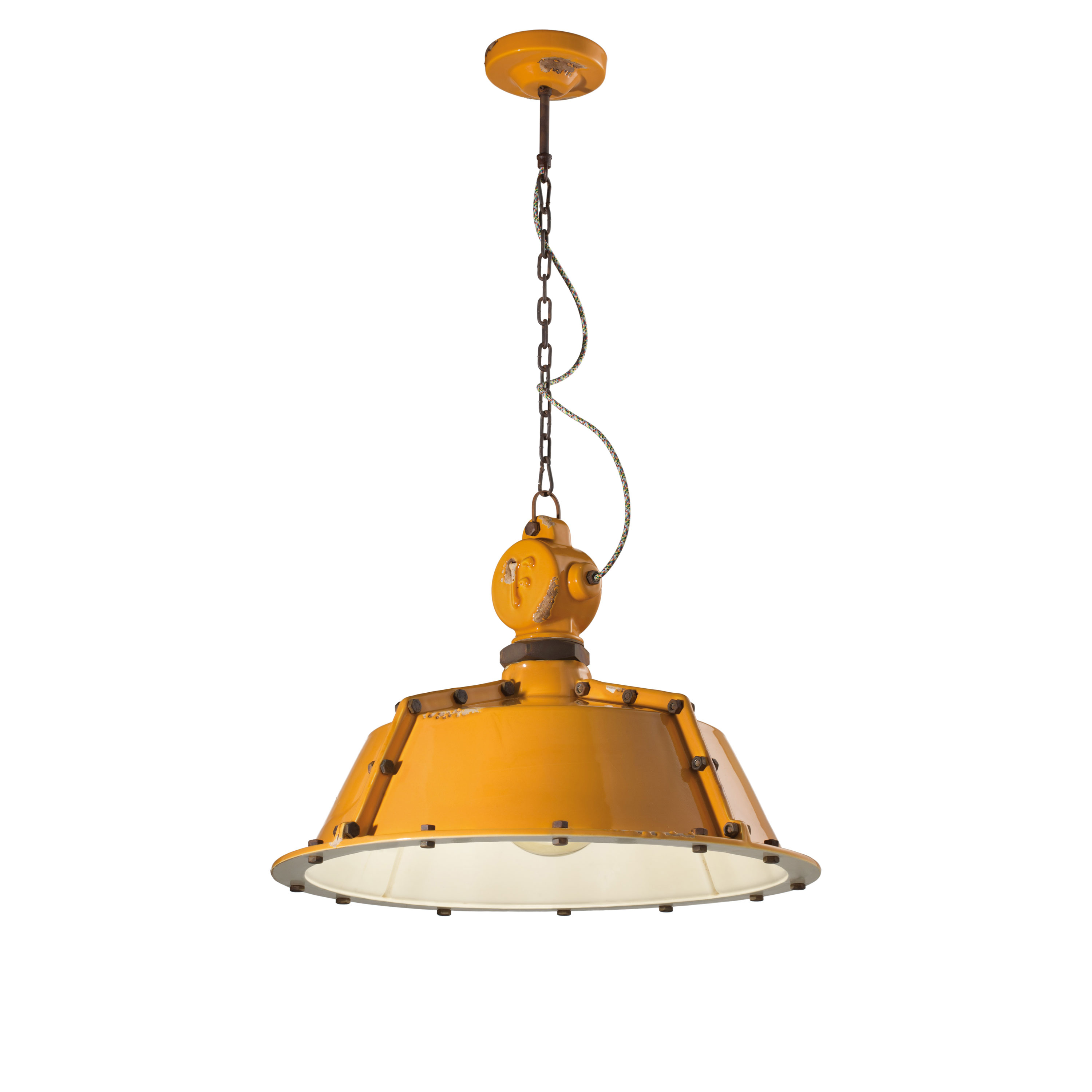 Lampadario in legno e ferro Battuto 2 Lampade 51xh52 cm da appendere con catena | Sessa Ferro Battuto | : illuminazione giardino