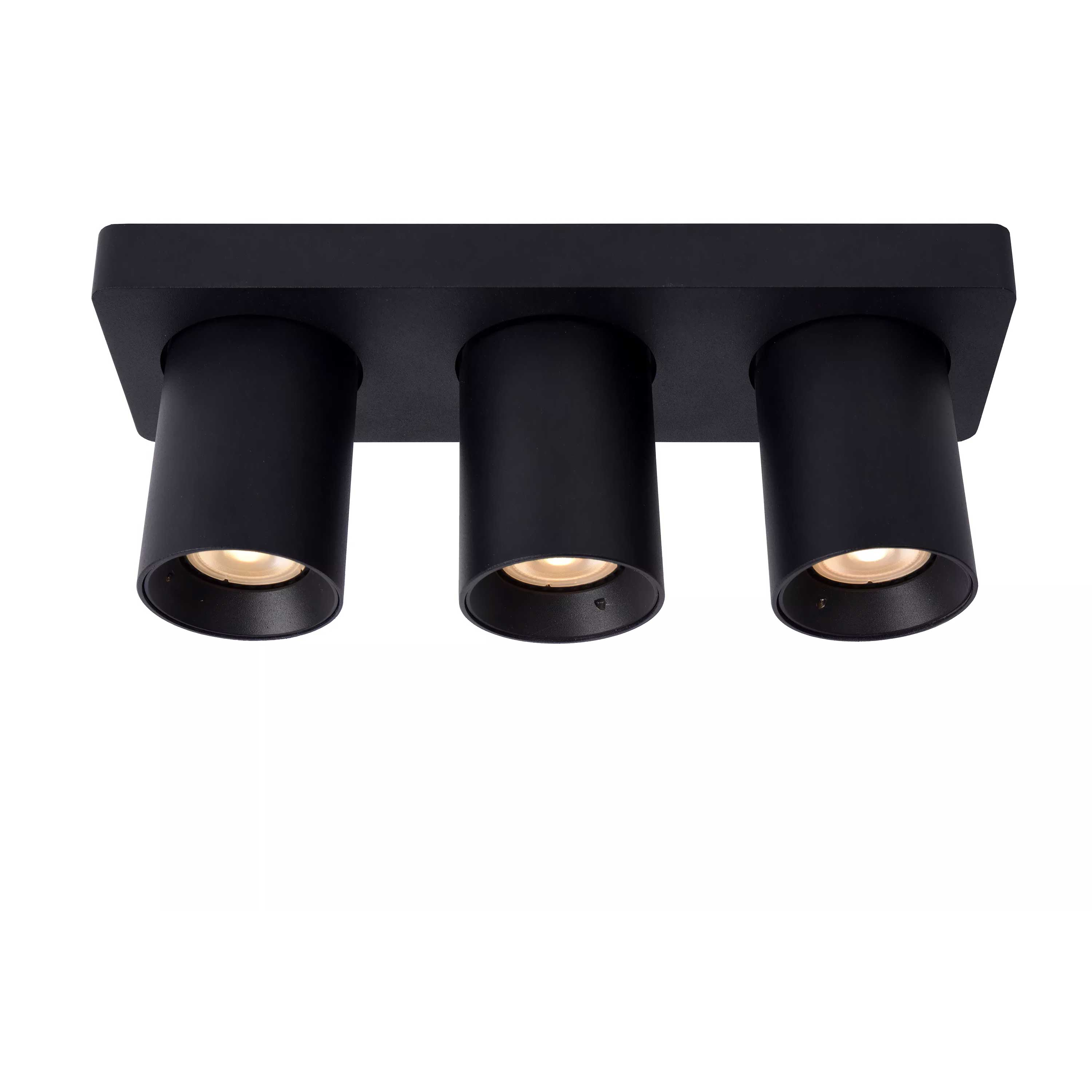 Trio Leuchten R80911032 Faretto Paris, Orientabile, 1 Luce Con Attacco GU10, Colore Nero Opaco – Lampadina Esclusa