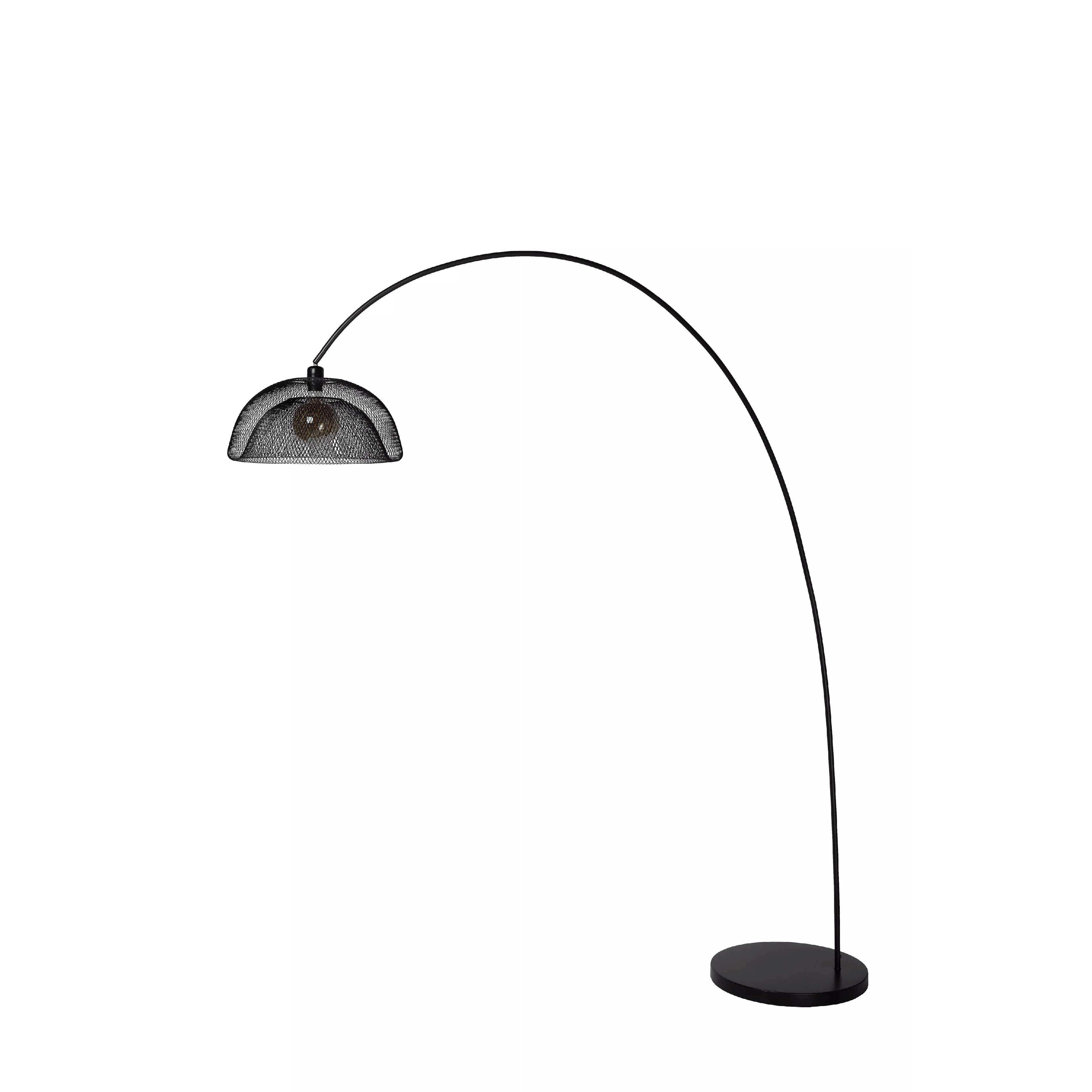 BAKAJI - Lampada Piantana Da Terra 180cm Design Moderno Paralume E27 BAKAJI - Lampada Piantana Da Terra 180cm Design Moderno Paralume E27