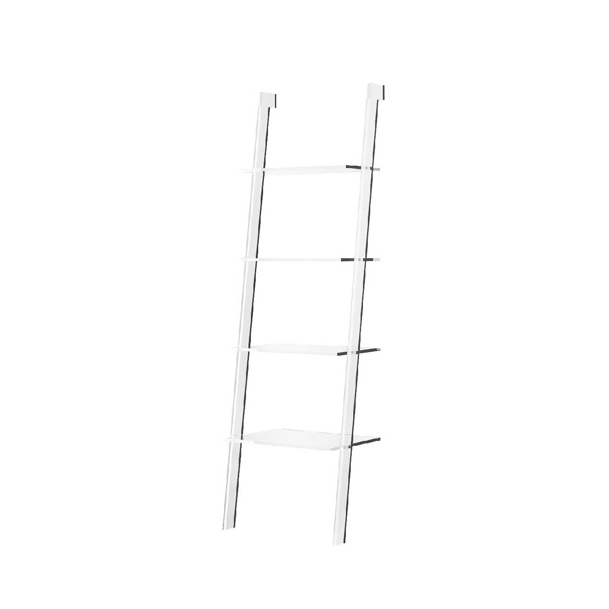Libreria A Scala In Acrilico Trasparente 4 Ripiani - CRTERICX, Moderna, 150 Cm, Per Soggiorno E Ufficio - 5